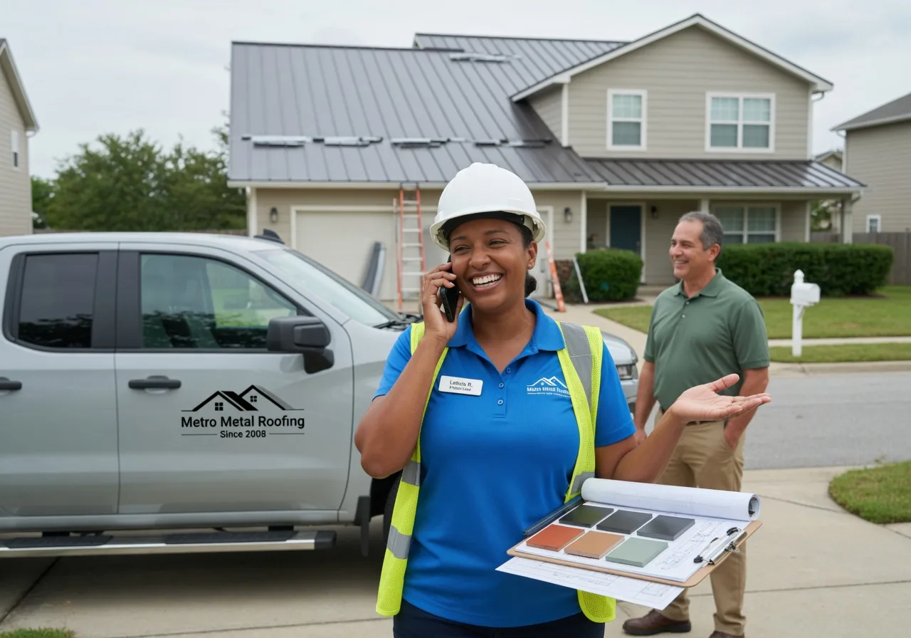 Storm Damage Metal Roof Repair in Hillsboro, KY